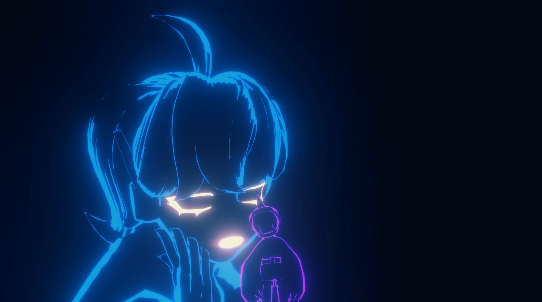 Código en pantalla